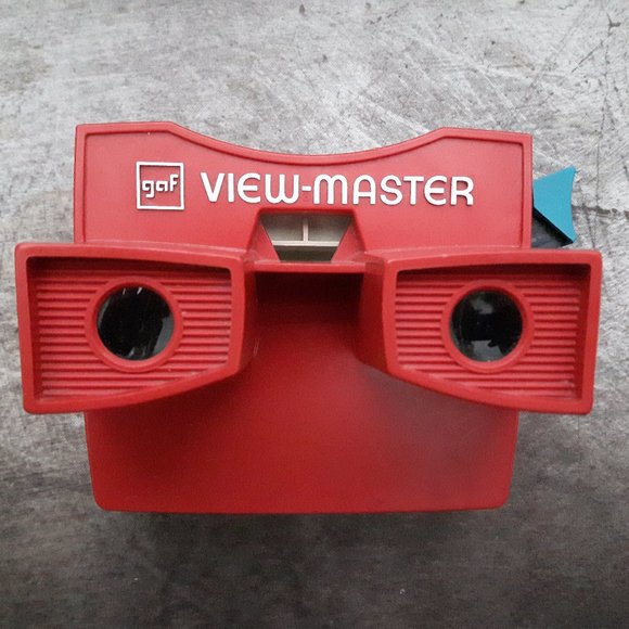 GAF Other - Vintage 70s GAF Viewmaster Viewer View Master Red
